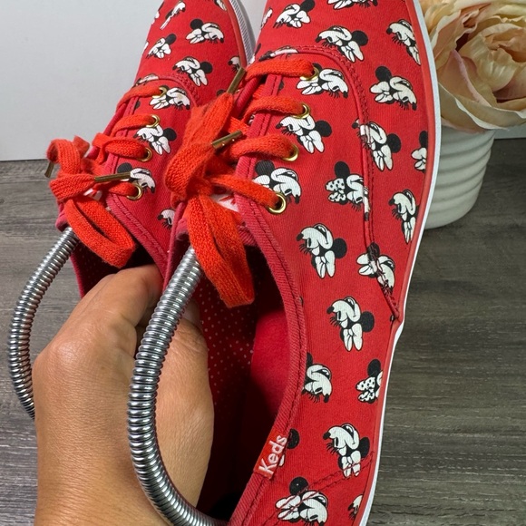 Keds x Disney Minnie Mouse canvas sneakers Womens 11 EUC - Picture 6 of 8